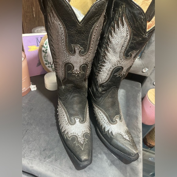 Corral Cowgirl boots 7 1/2 - Picture 2 of 3